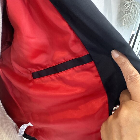 Tommy Hilfiger Womens Quilted Shoulder Moto Jacket Size S - Picture 9 of 16